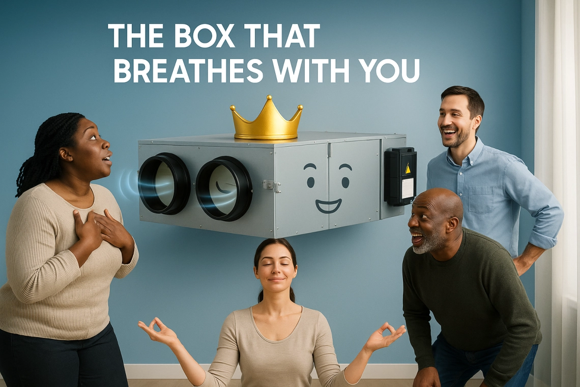 Die Lösung: Ventilation mit Persönlichkeit