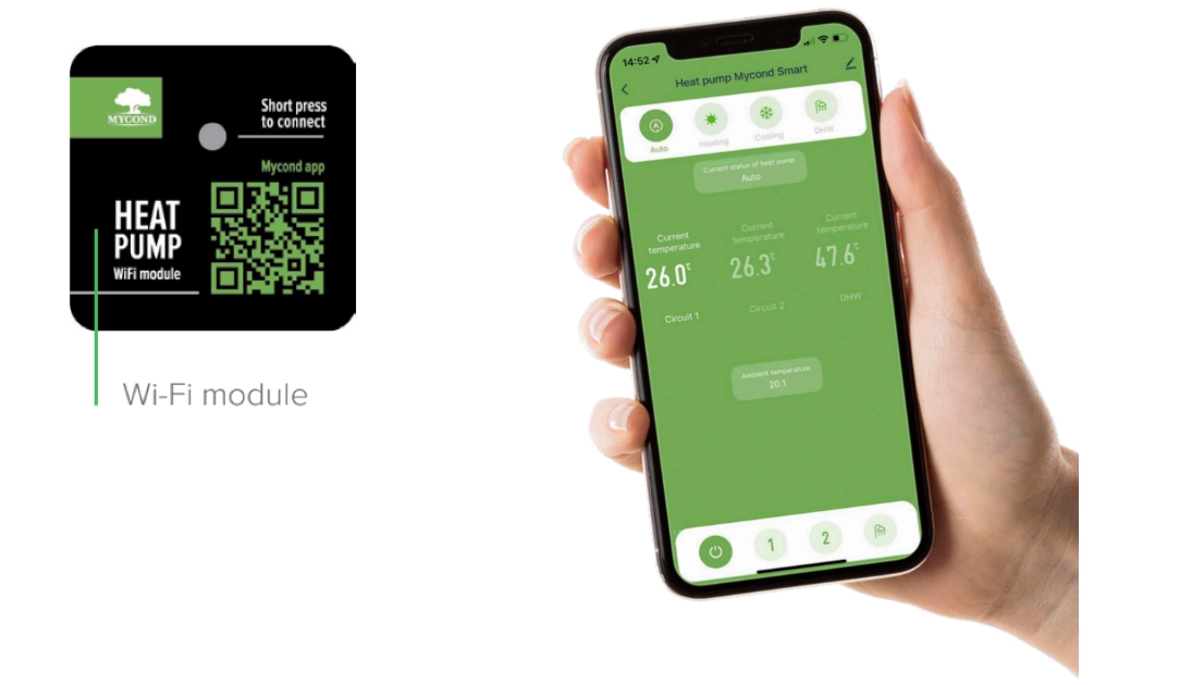 Mycond BeeEco mobilioji programa