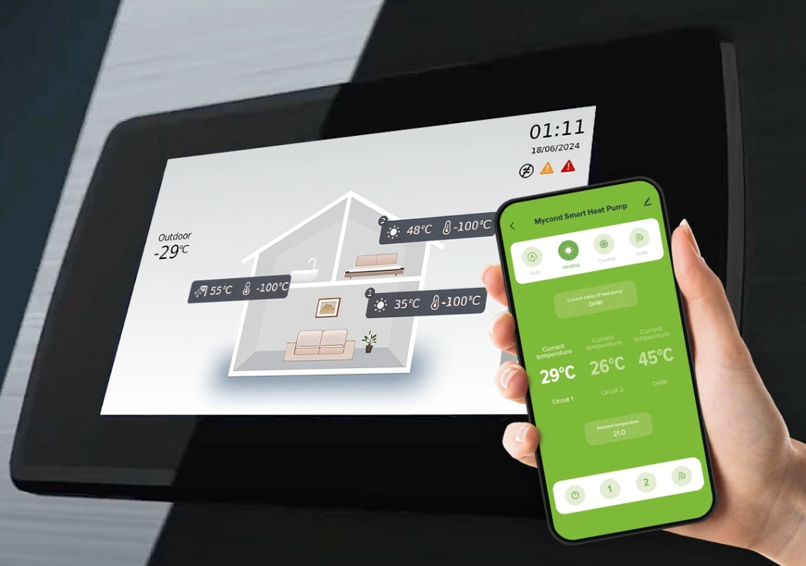 MyCond BeeSmart All-in-One išmanusis valdymas per programėlę