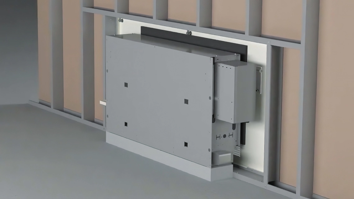 MyCond Built-in grindų stovas su patogia įmontuojama konstrukcija
