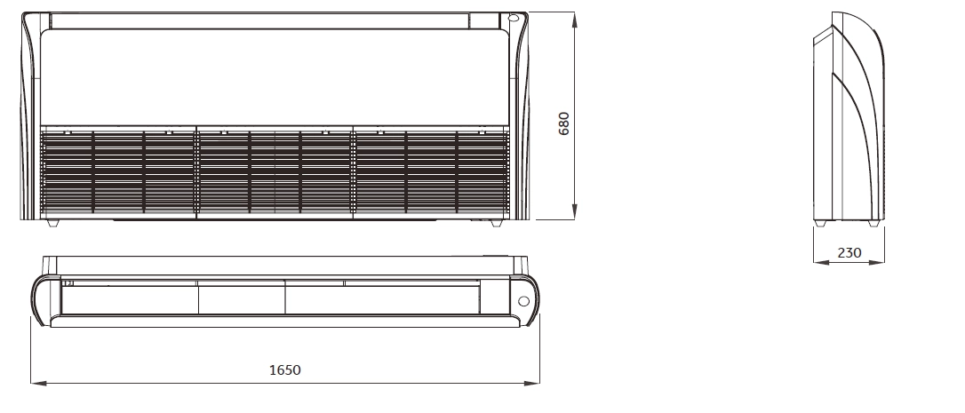 MyCond Convertible bendrieji matmenys - 3