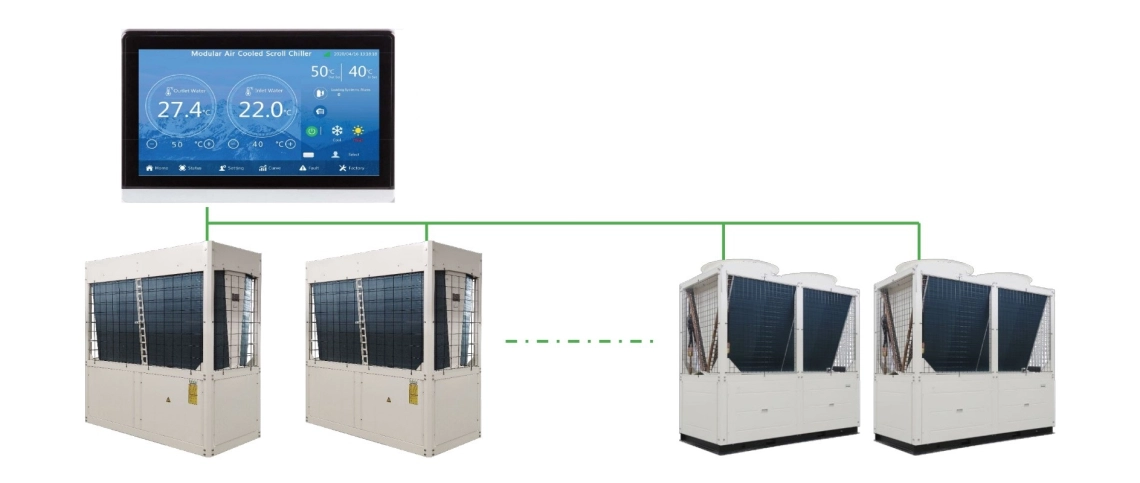 MyCond Inverter MCU-YHI šilumos siurbliai su jutiklio valdymu