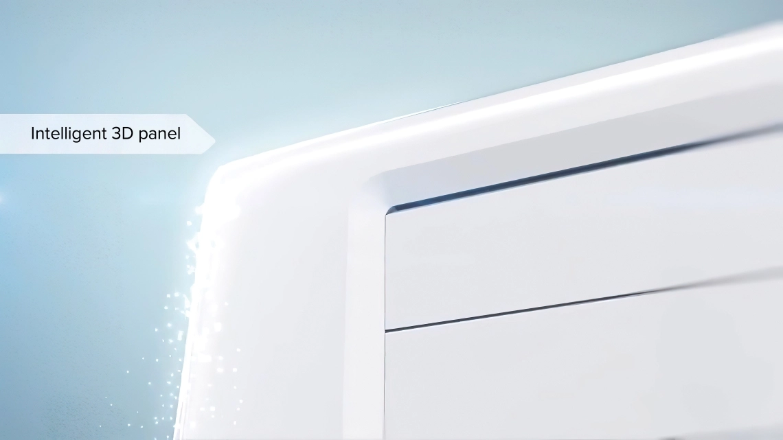 MyCond Low ESP slim duct Unit išmanusis 3D skydelis