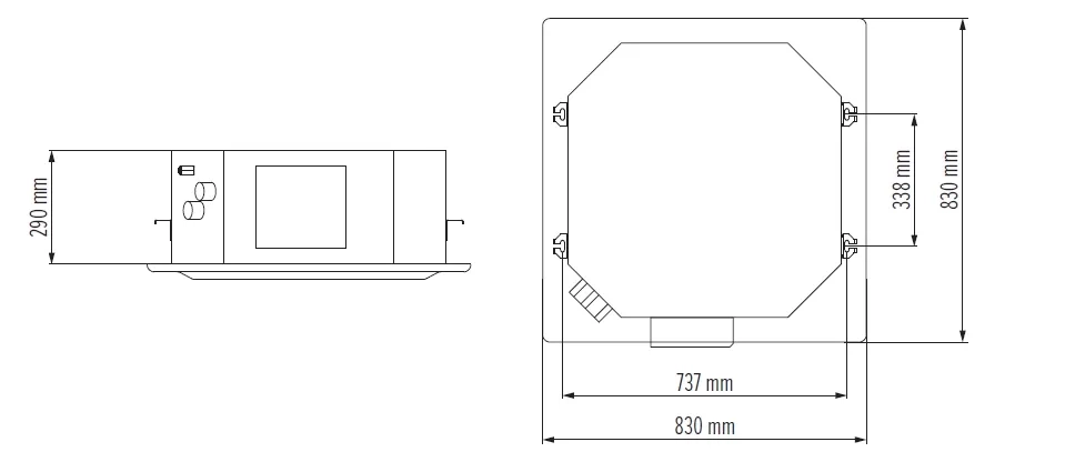 MyCond MCFK-A2/4 bendri matmenys - 3
