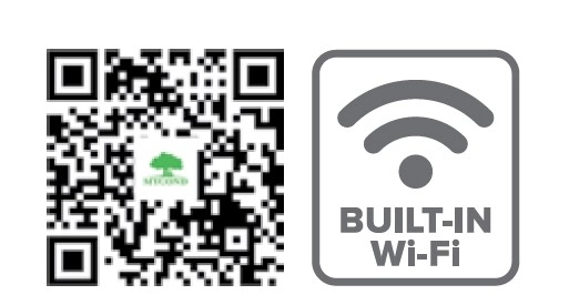 Mycond MSHA(C) baseinų oro sausintuvai su Wi-Fi valdymu