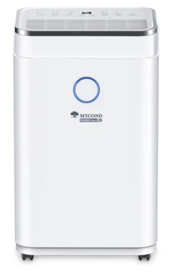 MyCond Roomer Smart 25 Modernus oro sausintuvas, idealiai tinkantis gyvenamosioms patalpoms.