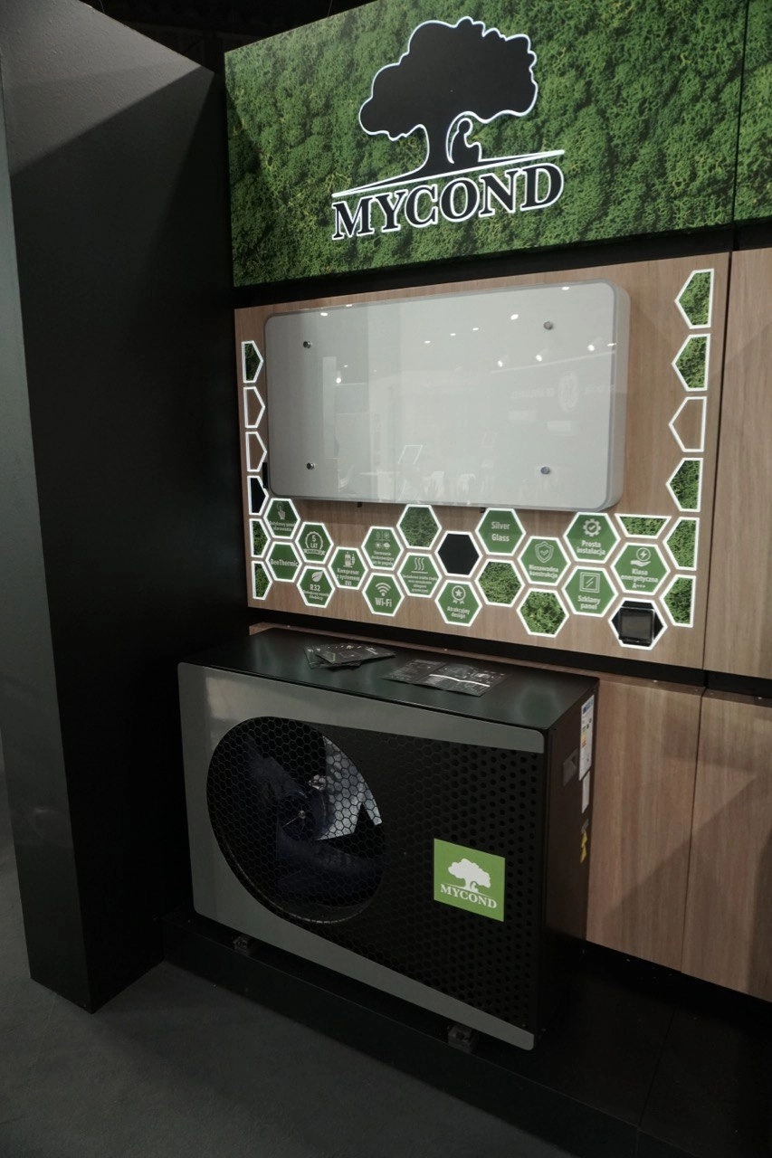 Mycond stendo demonstracija Var&scaron;uvos HVAC Expo.