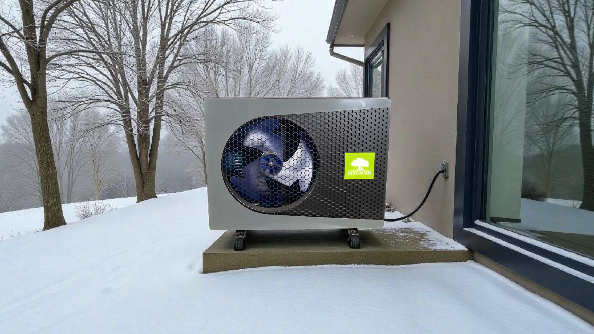 Šilumos siurblys monoblokas optimaliai temperatūrai Mycond BeeThermic