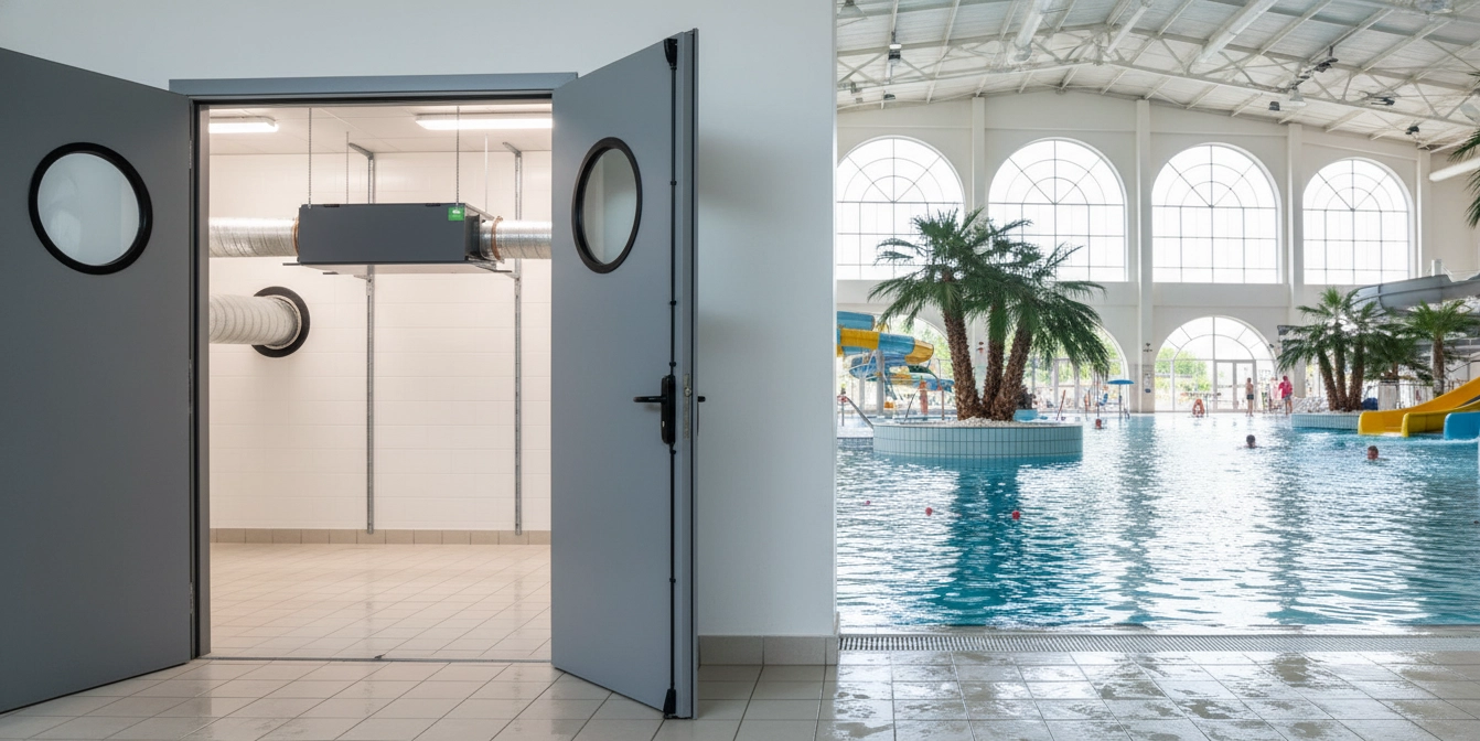 Kanalinis sausintuvas baseinams įrangos apsauga nuo korozijos Mycond MSHAC