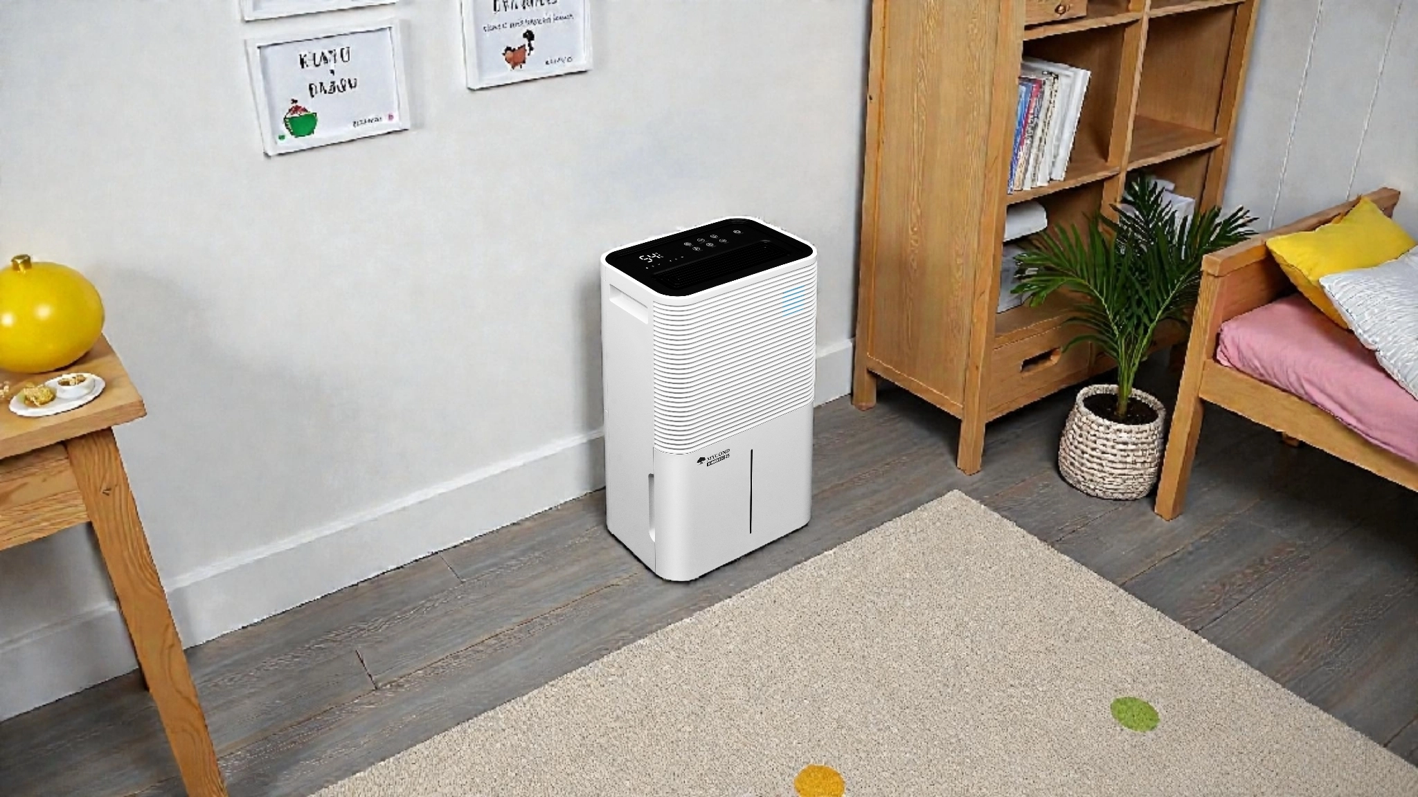 Oro sausintuvas su HEPA filtracija, laikmačiu ir automatiniu išjungimu Mycond Roomer Hepa 25