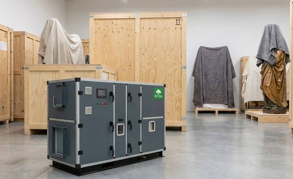 Roterinis adsorbcinis oro sausintuvas kontroliuojamoms zonoms Mycond DESS