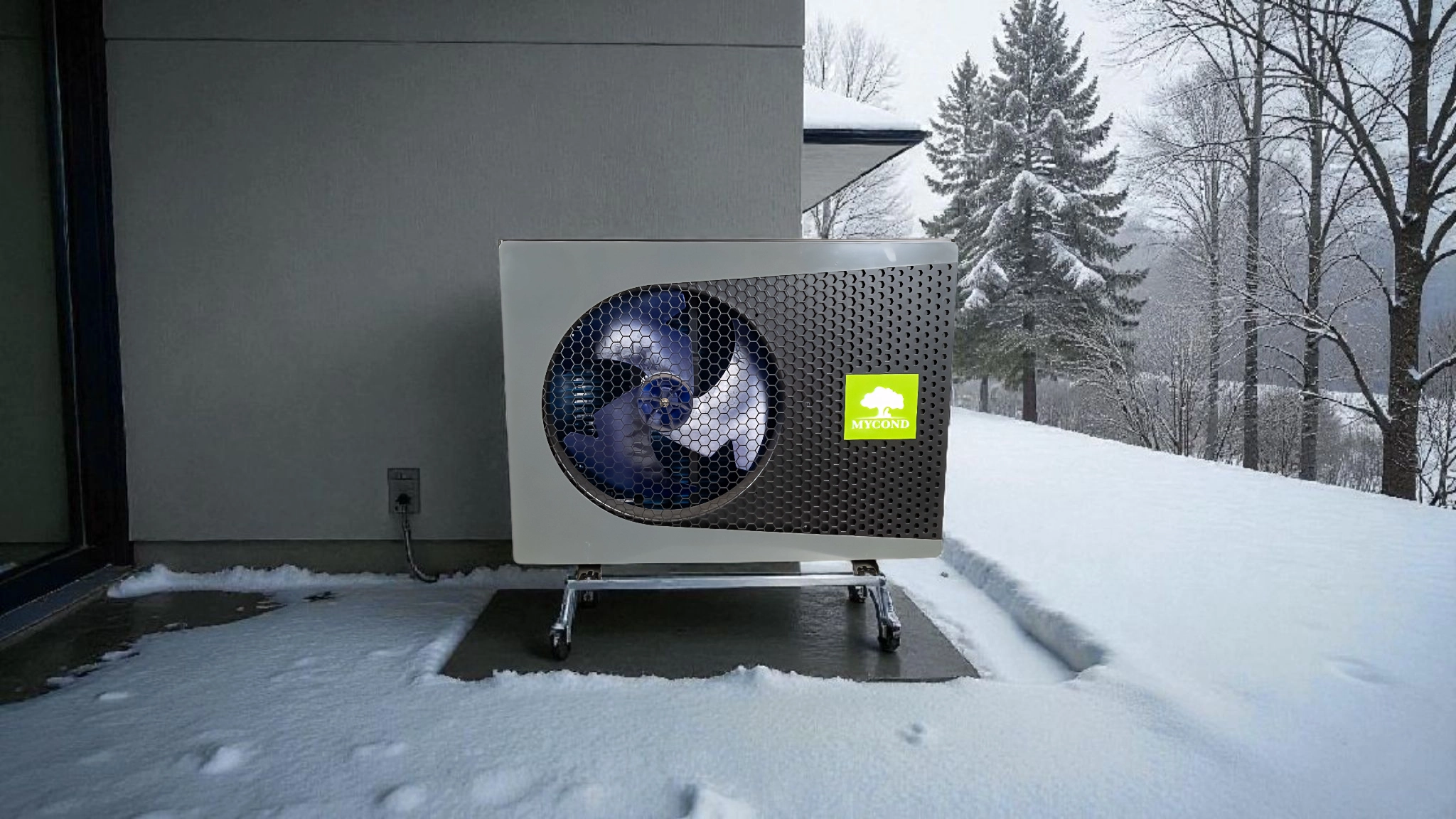 Šilumos siurblys fan coil sistemai Mycond BeeThermic