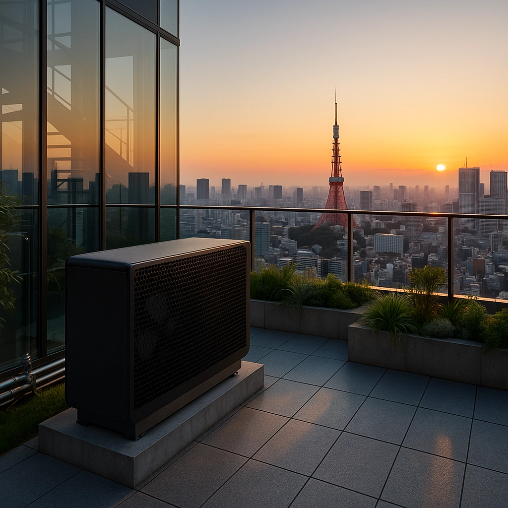 Šilumos siurblys sandėlių patalpoms Mycond BeeSmart