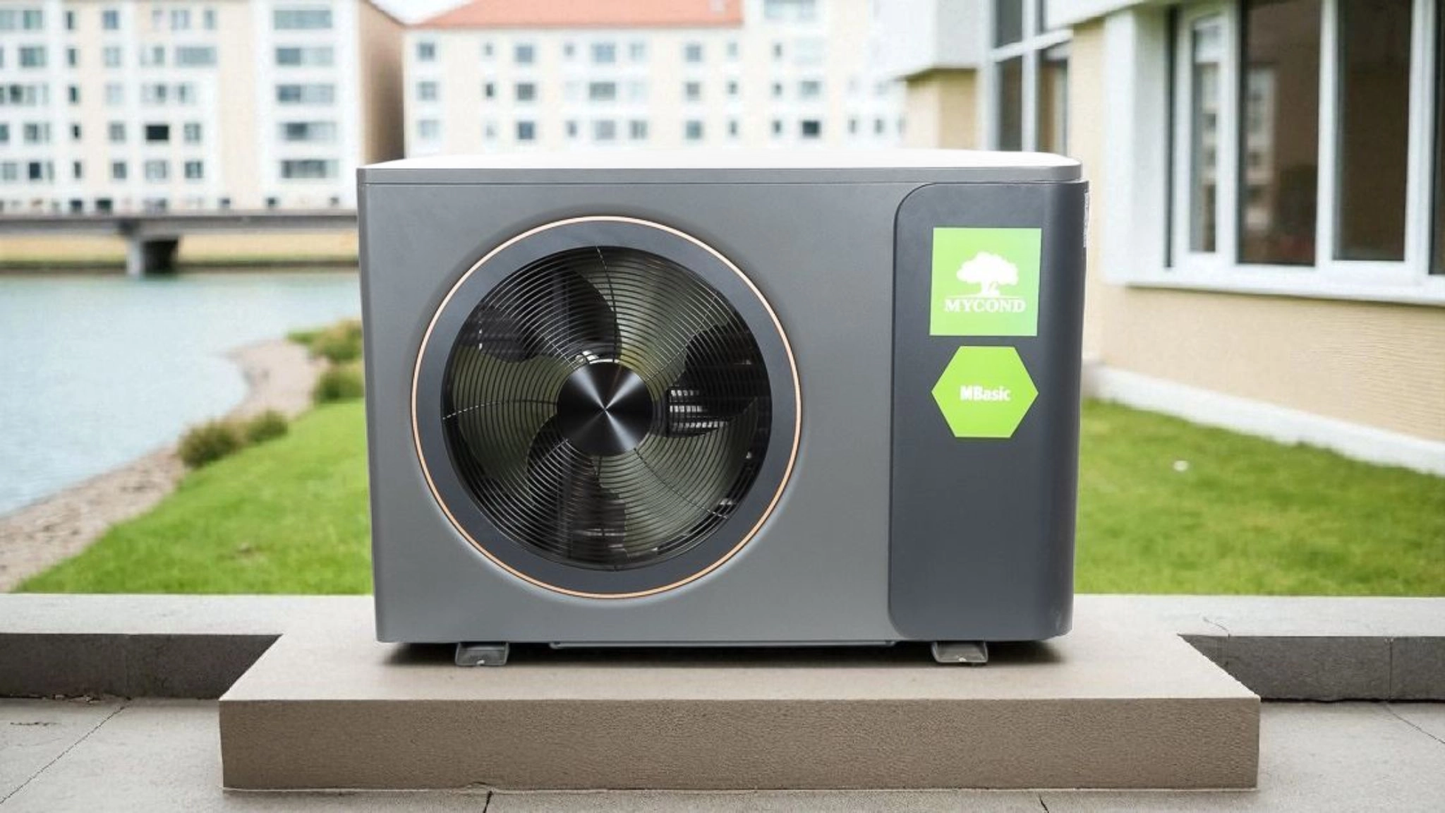 Šilumos siurblys šildymui ir vėsinimui visus metus Mycond MBasic