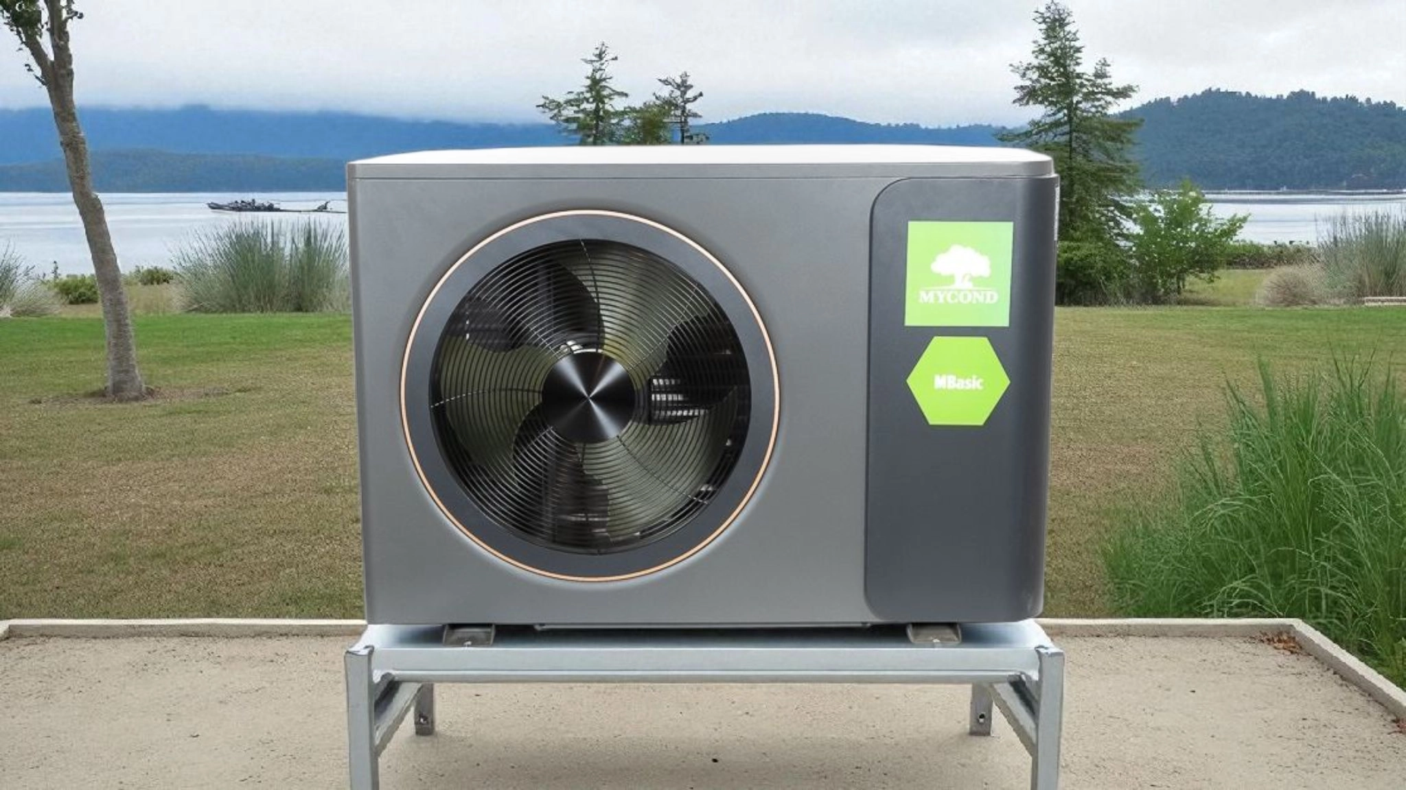 Šilumos siurblys speciali kondensatoriaus danga nuo ledo Mycond MBasic