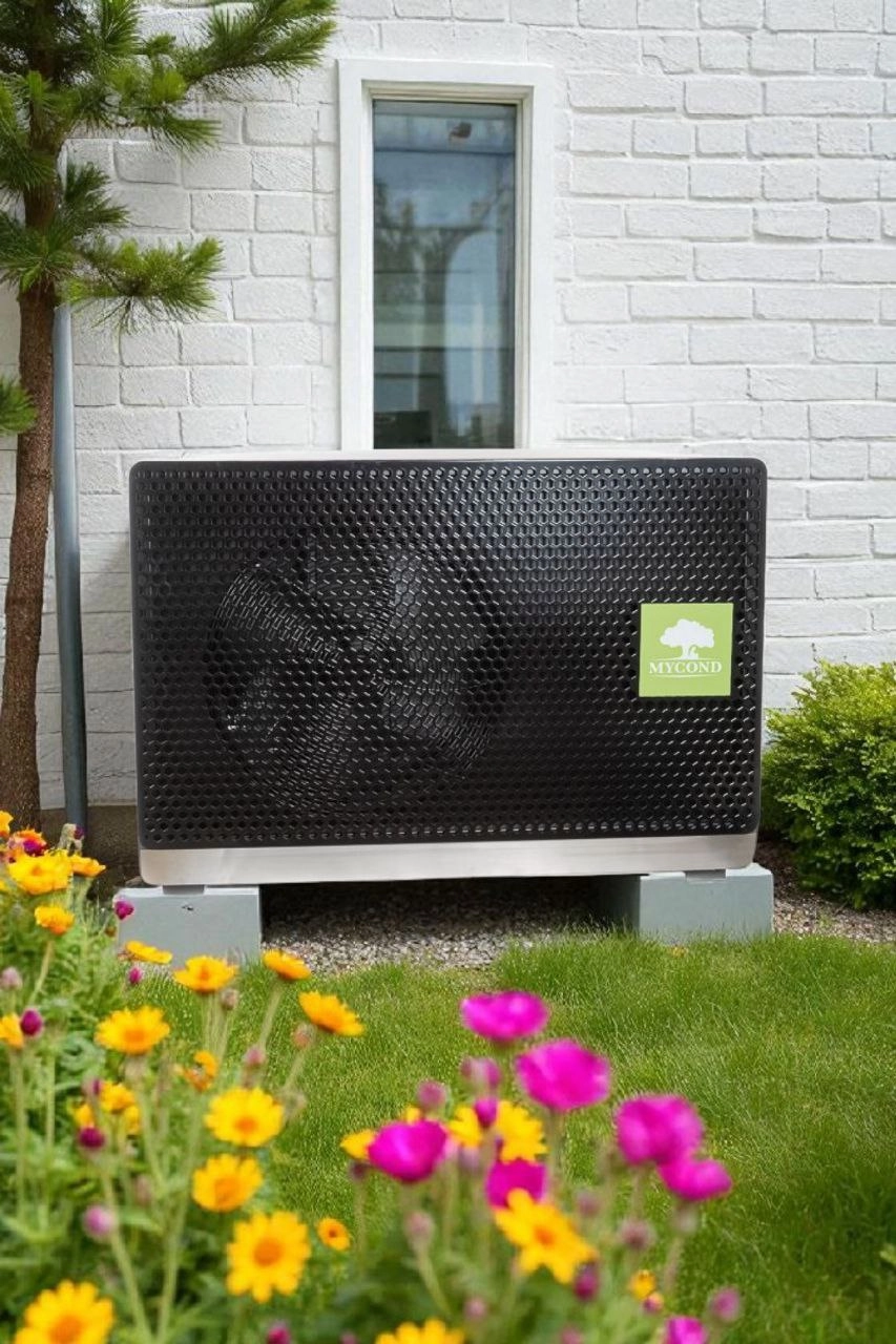 Šilumos siurblio tylus veikimas dieną Mycond BeeSmart