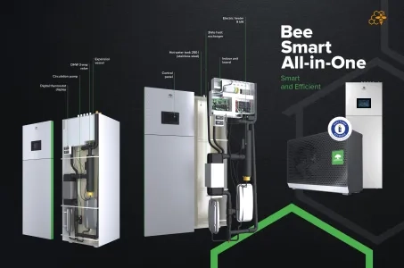 7 "BeeSmart All-in-One" serijos šilumos siurblių privalumai