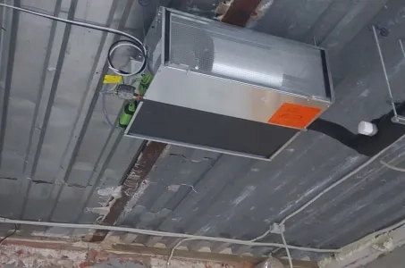 Reabilitacijos medicinos centras su „Mycond Duct“ ventiliatoriniu ritiniu