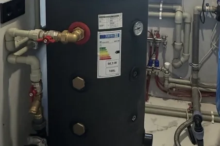 Privatus namas su „Mycond“ šilumos siurbliu „MBasic“