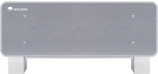 Dizainerių grindų ventiliatoriniai šilumokaičiai "Silver Glass Low" serija