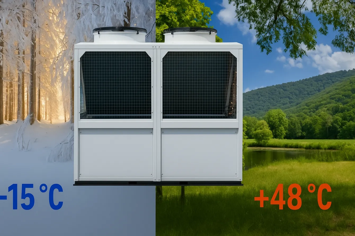 Kaip modulinis šilumos siurblys taupo šildymą be šilumos nuostolių