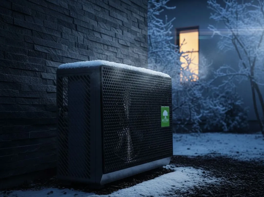 Žemos temperatūros vs aukštos temperatūros sistemos: COP 3,27 vs 1,73